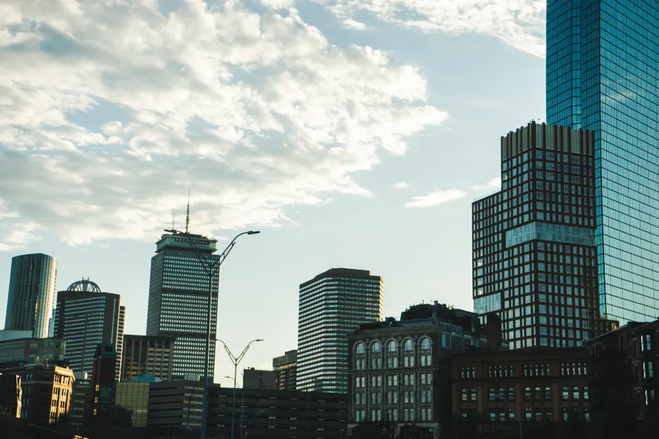 Skyline de edificios corporativos en Ciudad de México